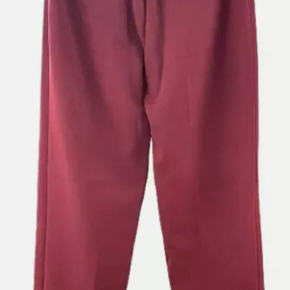 CLUB MONACO FELEESHA PANT BURGUNDY - Picture 6 of 6